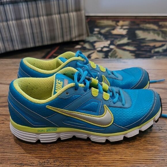 Nike Duel Fushion Running Athletic Sneakers with Mesh Upper Womens Sz 8 - Picture 3 of 8